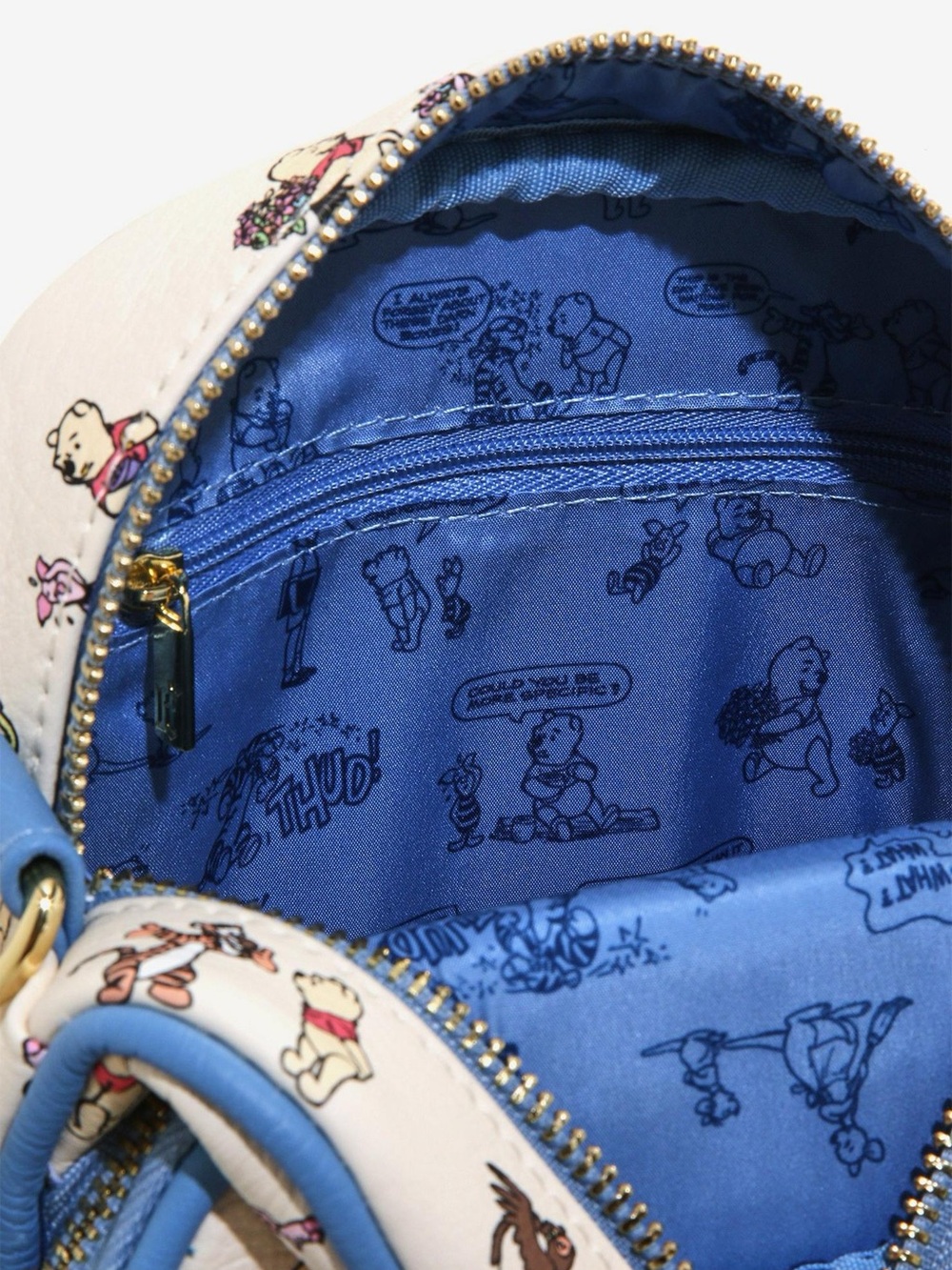 Loungefly Disney Winnie the Pooh Allover Print Crossbody Bag BoxLunch Exclusive - Picture 4 of 7